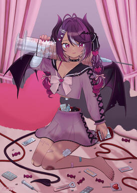 Commission -- Full Body Illustration for YanchaGoGo