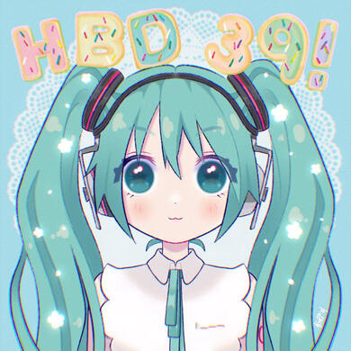 Fanart -- Hatsune Miku 14th Anniversary