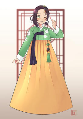 Fanart -- VTuber ramblingBelle