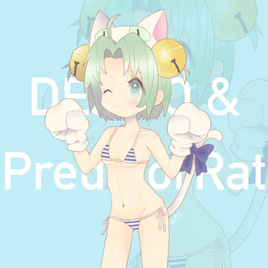 Fanart -- Di Gi Charat x PredatorRat