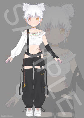 Strawblurrys Alternate Outfit Design