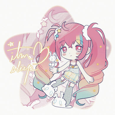 Original Character -- Sleepy Chibi (Summer Ver.)