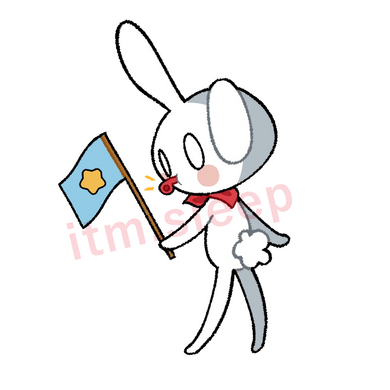 Original Illustration -- Bunny (Follow)