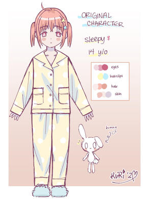 Original Character -- Sleepy (rough)