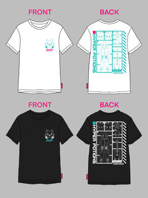 Merchandise -- T-Shirt Mock-Ups for Hyper Potions